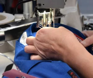 We sew your labels and items together in our in-house sewing shop.
