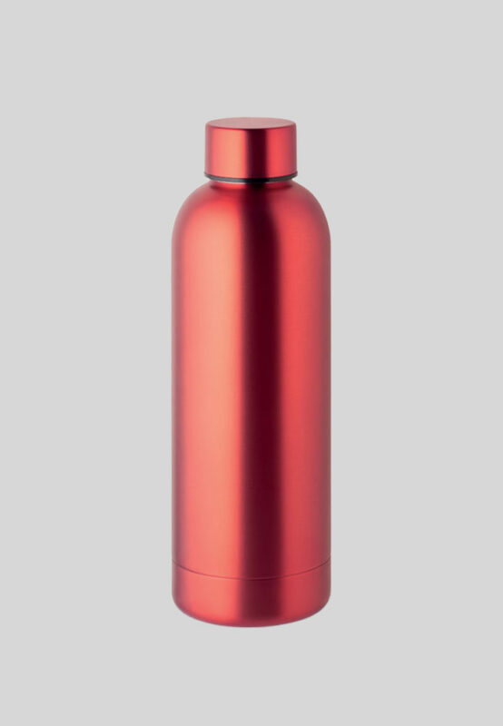 MIJO Athena Bottle aus Aluminium in rot.
