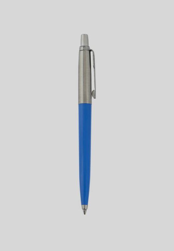 Original Parker Kugelschreiber inklusiv Druck bei MIJO-BRAND.DE in process blau