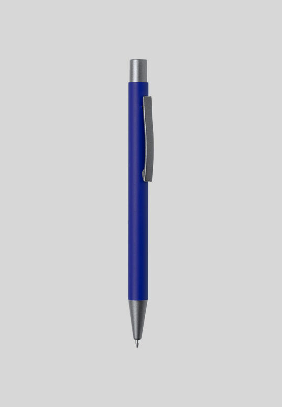 Kugelschreiber von MIJO-BRAND.DE mit Sofftouchoberfläche in blau