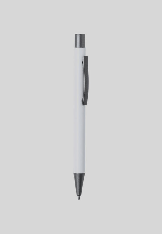 Kugelschreiber von MIJO-BRAND.DE mit Sofftouchoberfläche in weiß