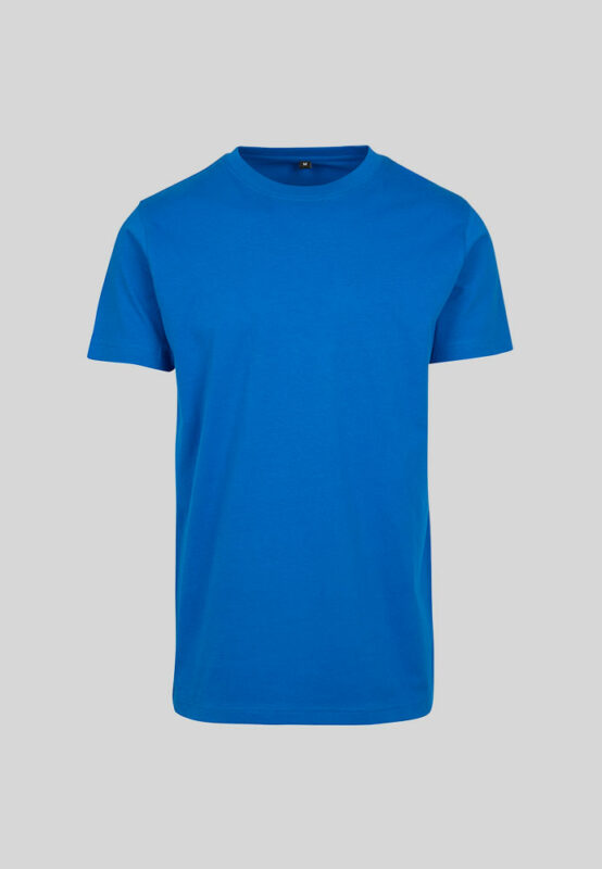 MIJO Unisex T-Shirt aus 100 % Baumwolle in cobalt blau