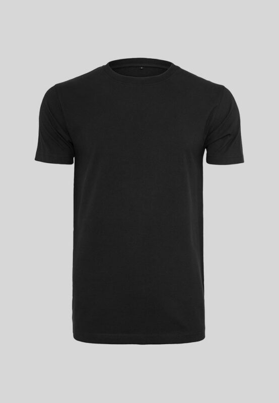MIJO Unisex T-Shirt aus 100 % Baumwolle in schwarz