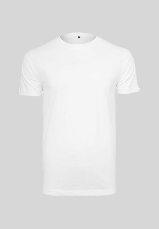 MIJO Unisex T-Shirt aus 100 % Baumwolle in weiss