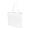 White cotton bag with two handles, suitable for everyday use, 13 litre volume.